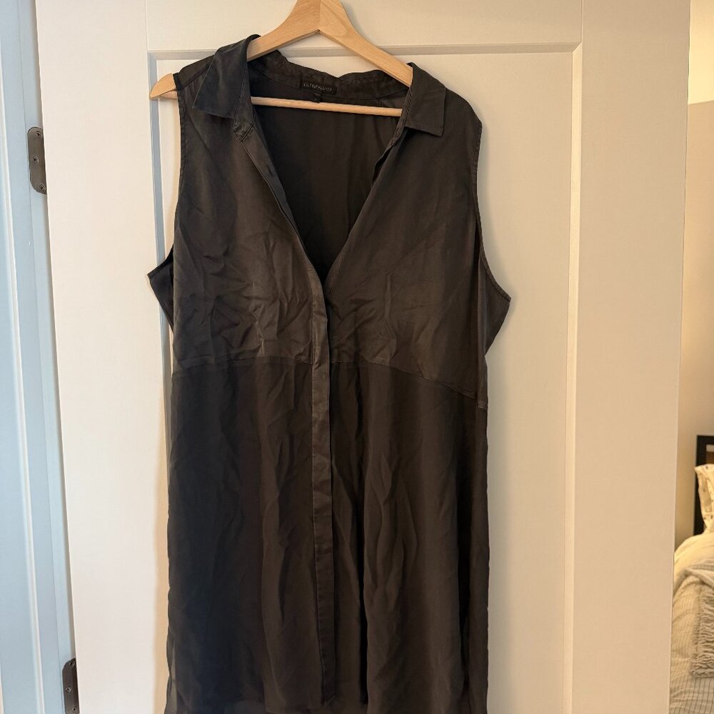 Eileen Fisher Black Silk Top